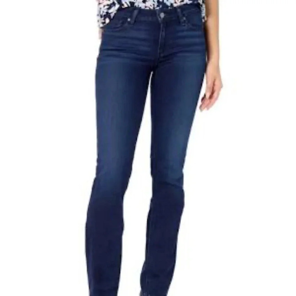 PAIGE Women’s Low Rise Skyline Straight Jeans Size 27 - Picture 1 of 11